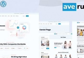 Averush Digital Marketing Creative Agency Elementor Template Kit