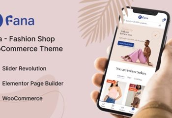 Fana 1.1.29 Fashion Shop WordPress Theme