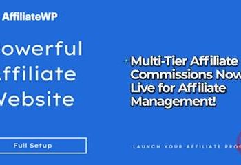 AffiliateWP Addon - Multi-Tier Commissions Wordpress Plugin 1.4.4