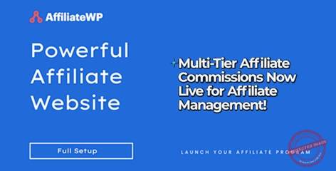 AffiliateWP Addon - Multi-Tier Commissions Wordpress Plugin 1.4.4