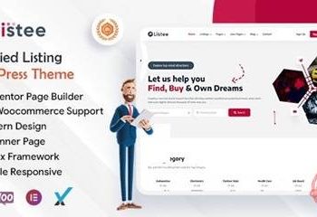 Listee 1.0.2 – Classified Ads and Listing Directory WordPress Theme