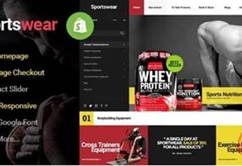 Sportwear Multistore Responsive Shopify Theme
