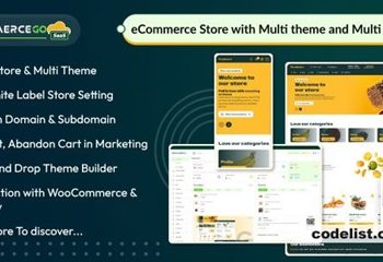 eCommerceGo SaaS v8.1 eCommerce Store with Multi theme and Multi Store